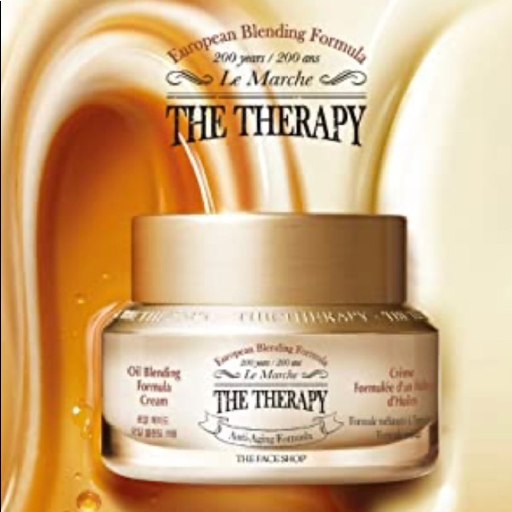 The Face Shop The Therapy Oil Blending Cream NEW